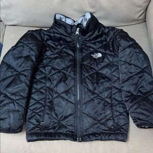 The North Face Kids Quilted Black Puffer Jacket